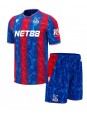 Crystal Palace Adam Wharton #20 Domácí dres pro děti 2024-25 Krátký Rukáv (+ trenýrky)